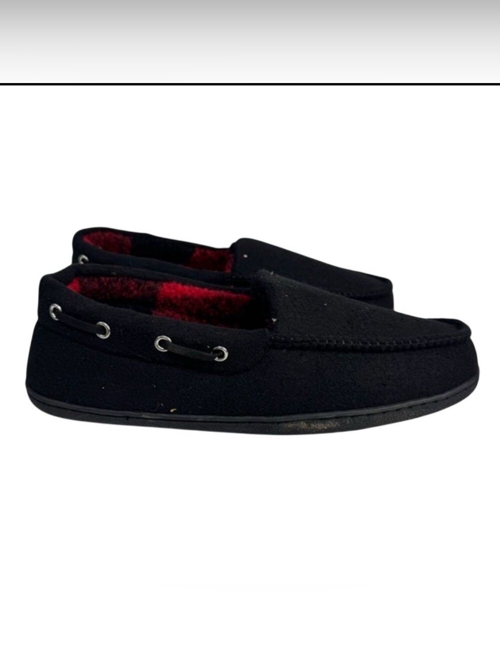 London fog Men’s Slippers Size L ( 11/12) # Box 573